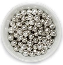 Picture of SILVER SUGAR PEARLS 4MM X 1 KG